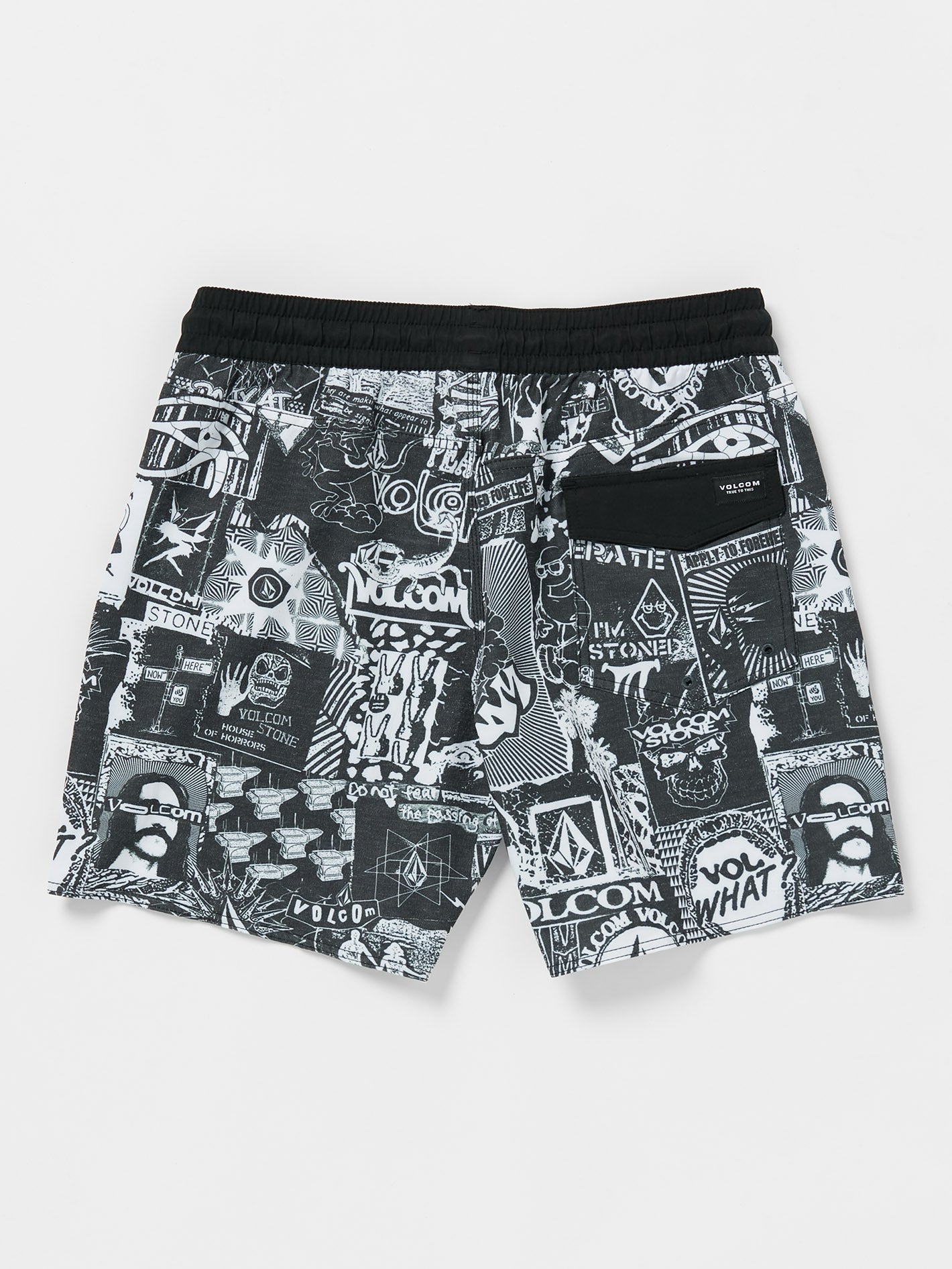 Refute Stoney Trunk 17" Boardshort - Black