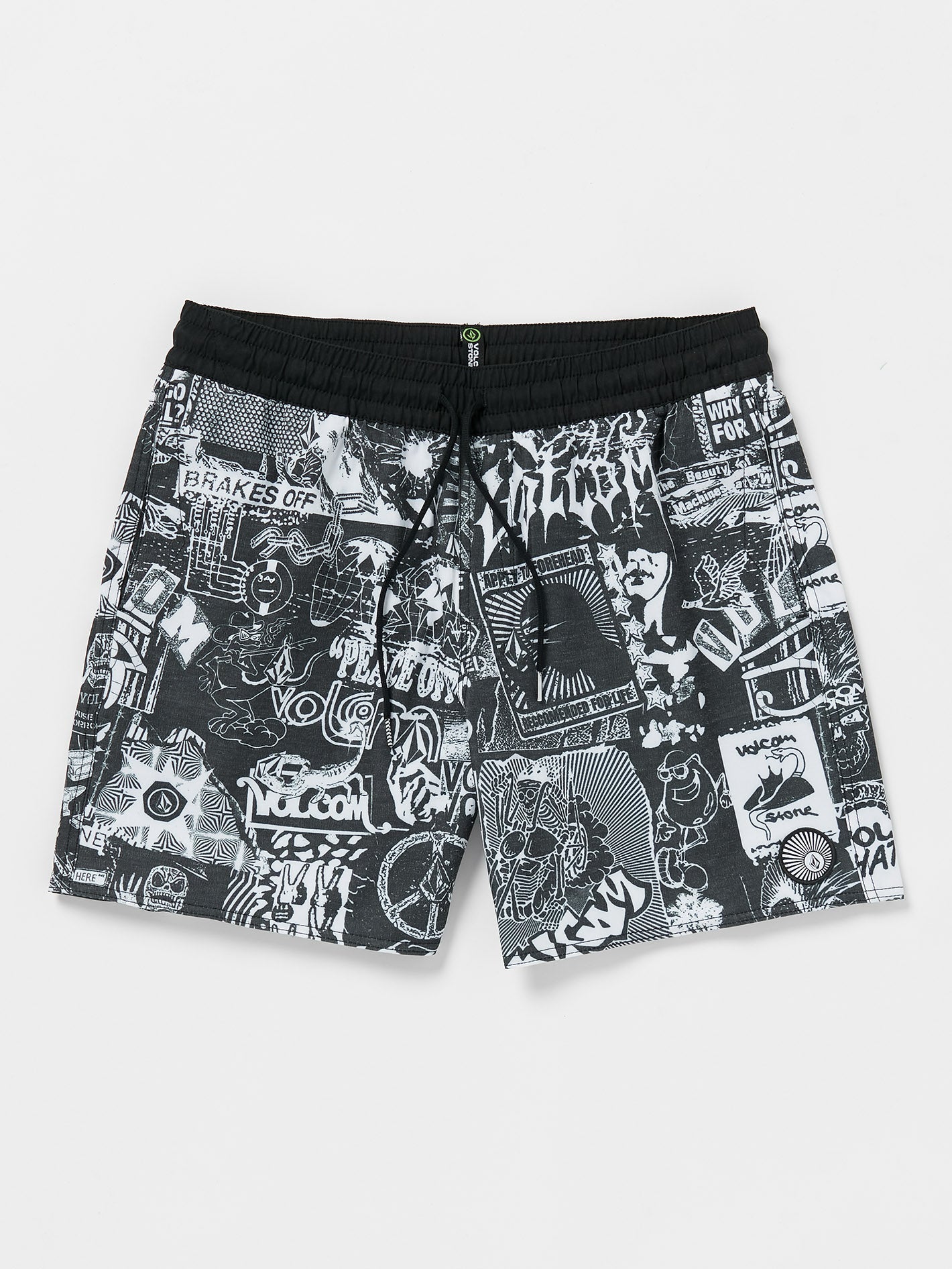 Refute Stoney Trunk 17" Boardshort - Black