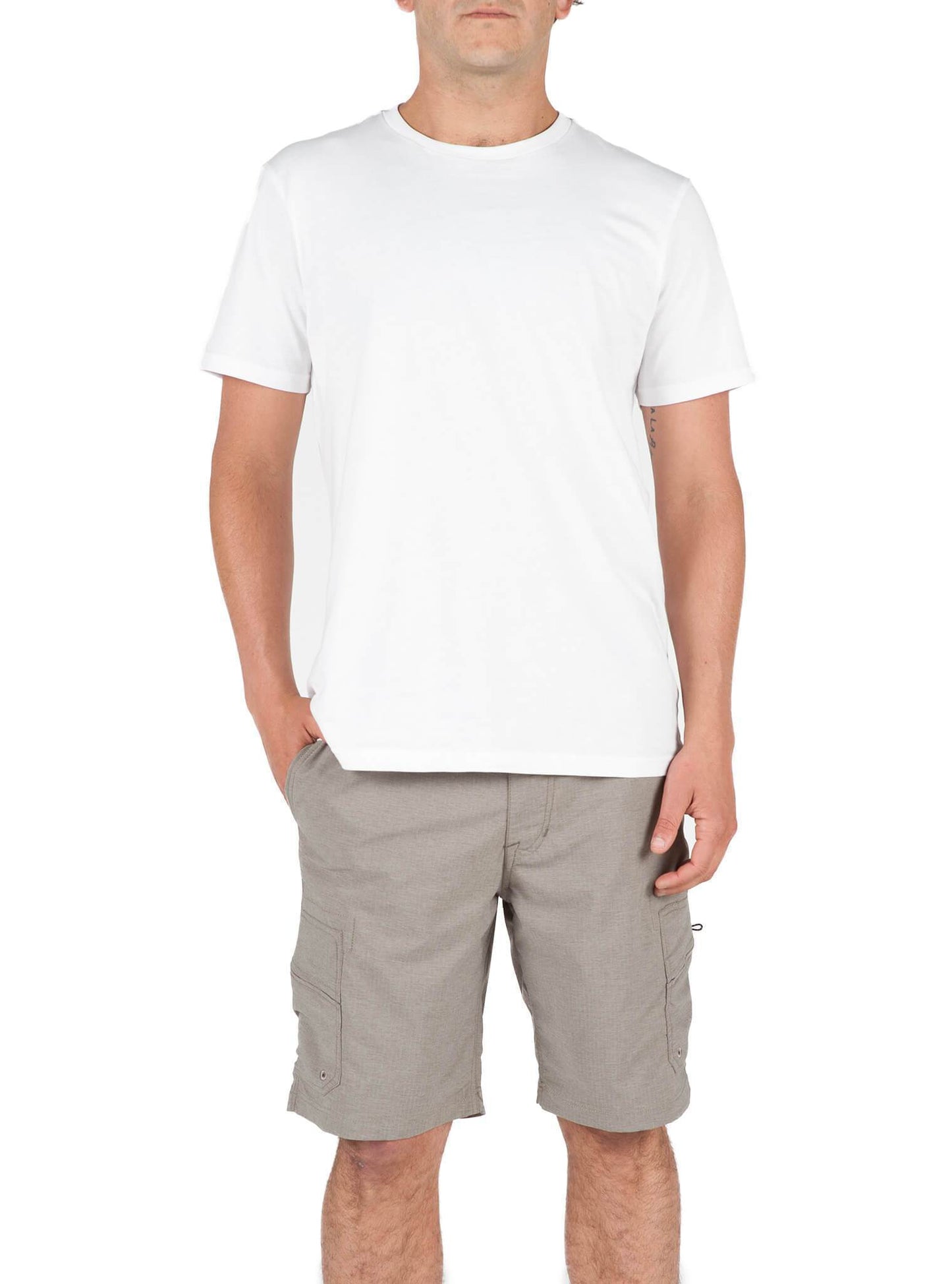 Surf N' Turf Dry Cargo Hybrid Shorts - Mushroom