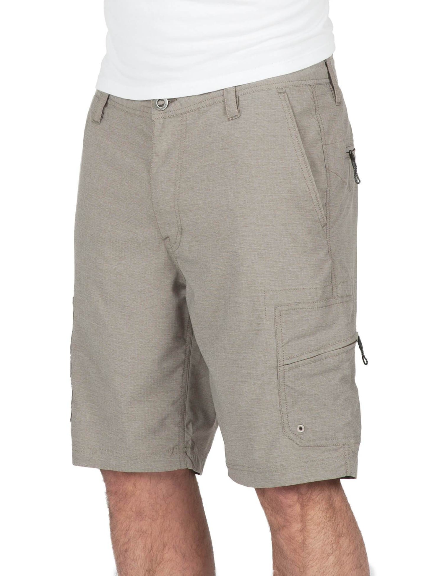 Surf N' Turf Dry Cargo Hybrid Shorts - Mushroom