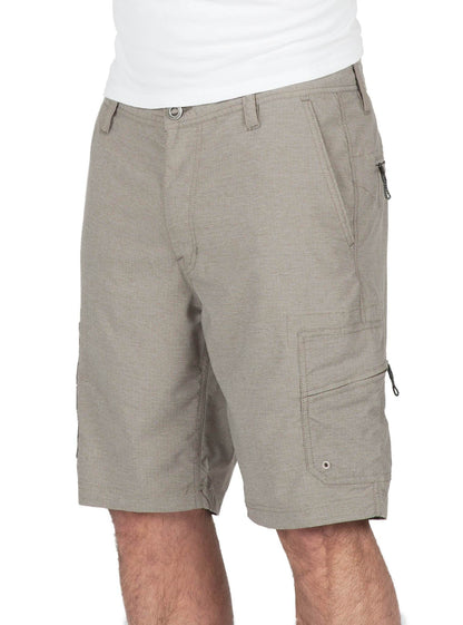 Surf N' Turf Dry Cargo Hybrid Shorts - Mushroom