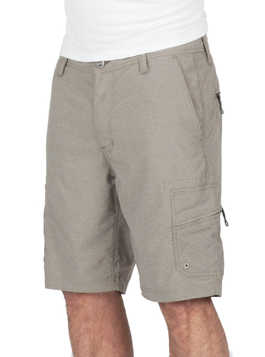 Surf N' Turf Dry Cargo Hybrid Shorts - Mushroom
