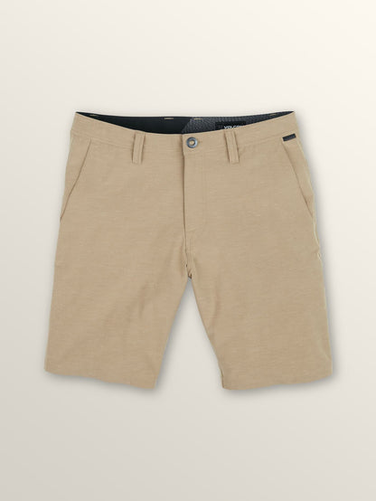 Frickin Surf N' Turf Slub Hybrid Shorts - Sand Brown