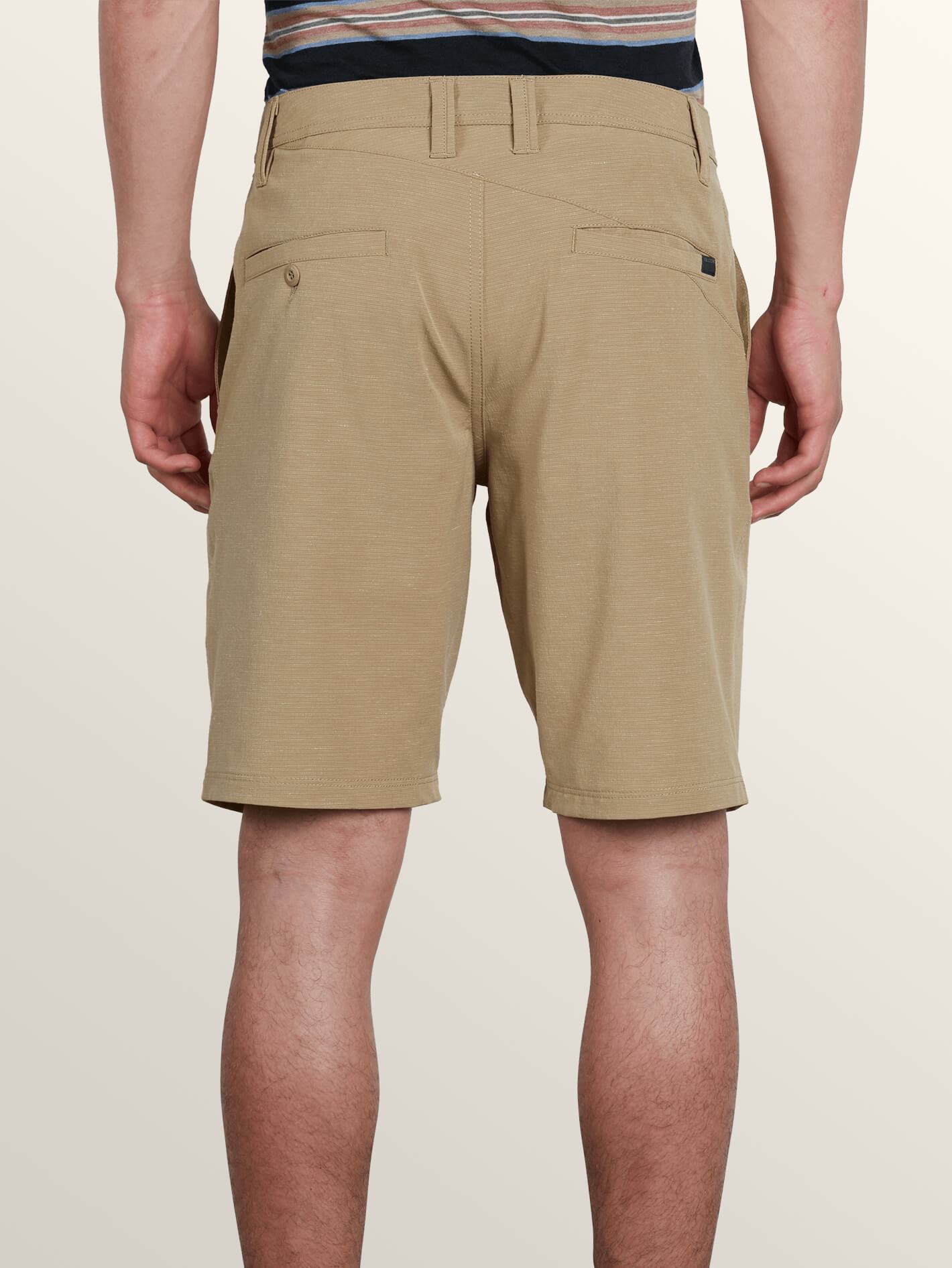 Frickin Surf N' Turf Slub Hybrid Shorts - Sand Brown