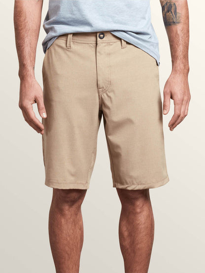 Frickin Surf N' Turf Static Hybrid Shorts - Dark Khaki