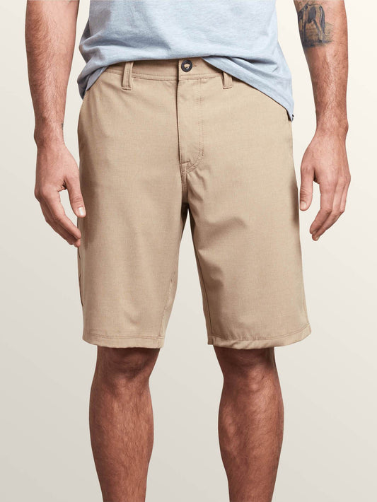 Frickin Surf N' Turf Static Hybrid Shorts - Dark Khaki