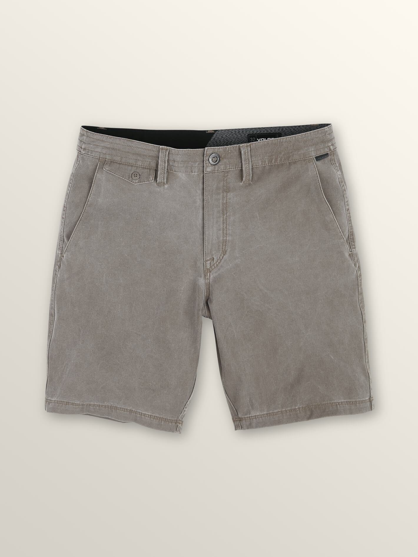 Frickin Surf 'N Turf Hybrid Short Faded - Mushroom