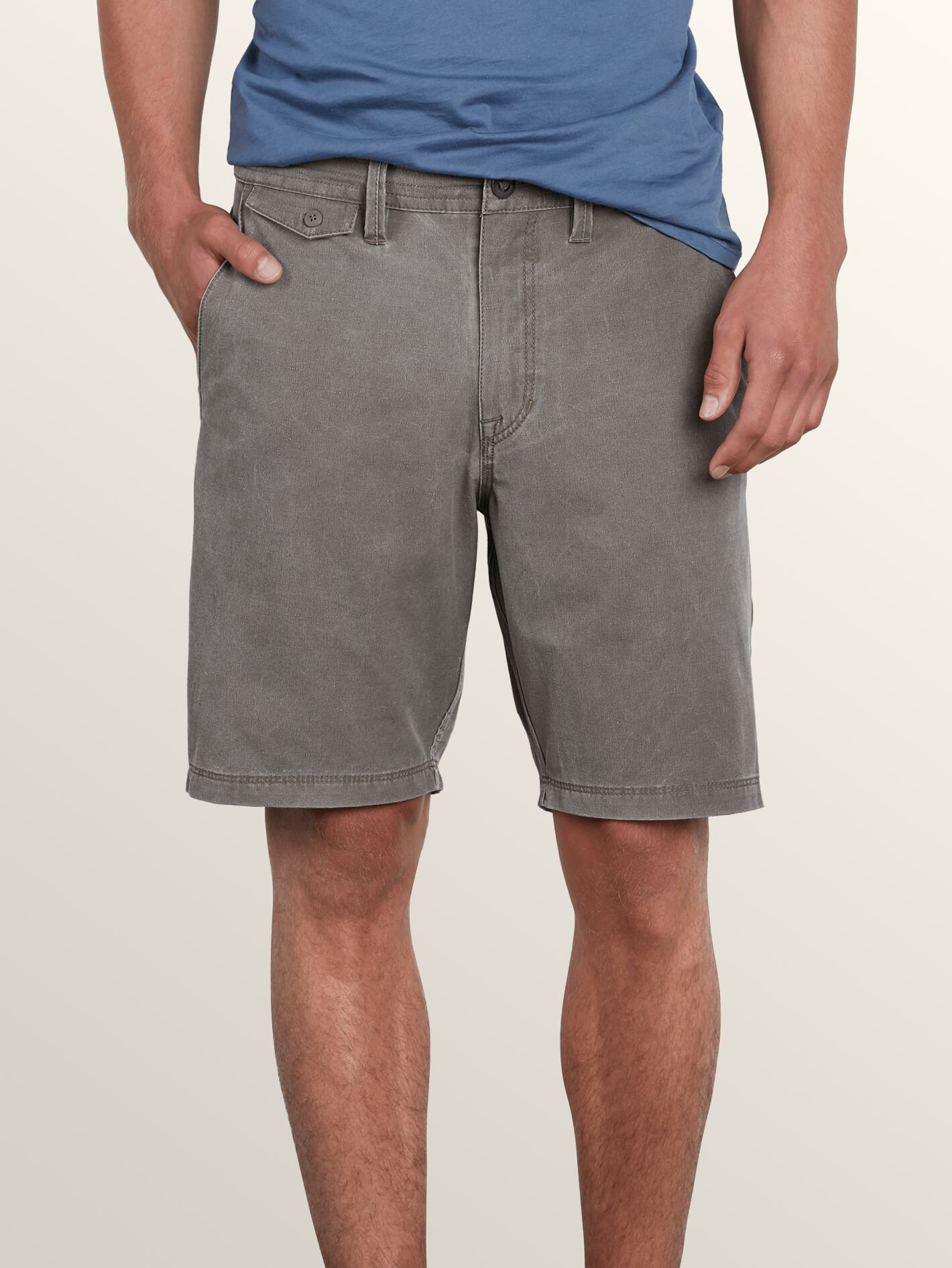 Frickin Surf 'N Turf Hybrid Short Faded - Mushroom