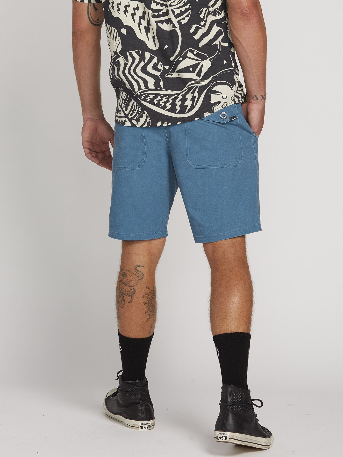 Snt Faded 19" Boardshort - Sea Navy