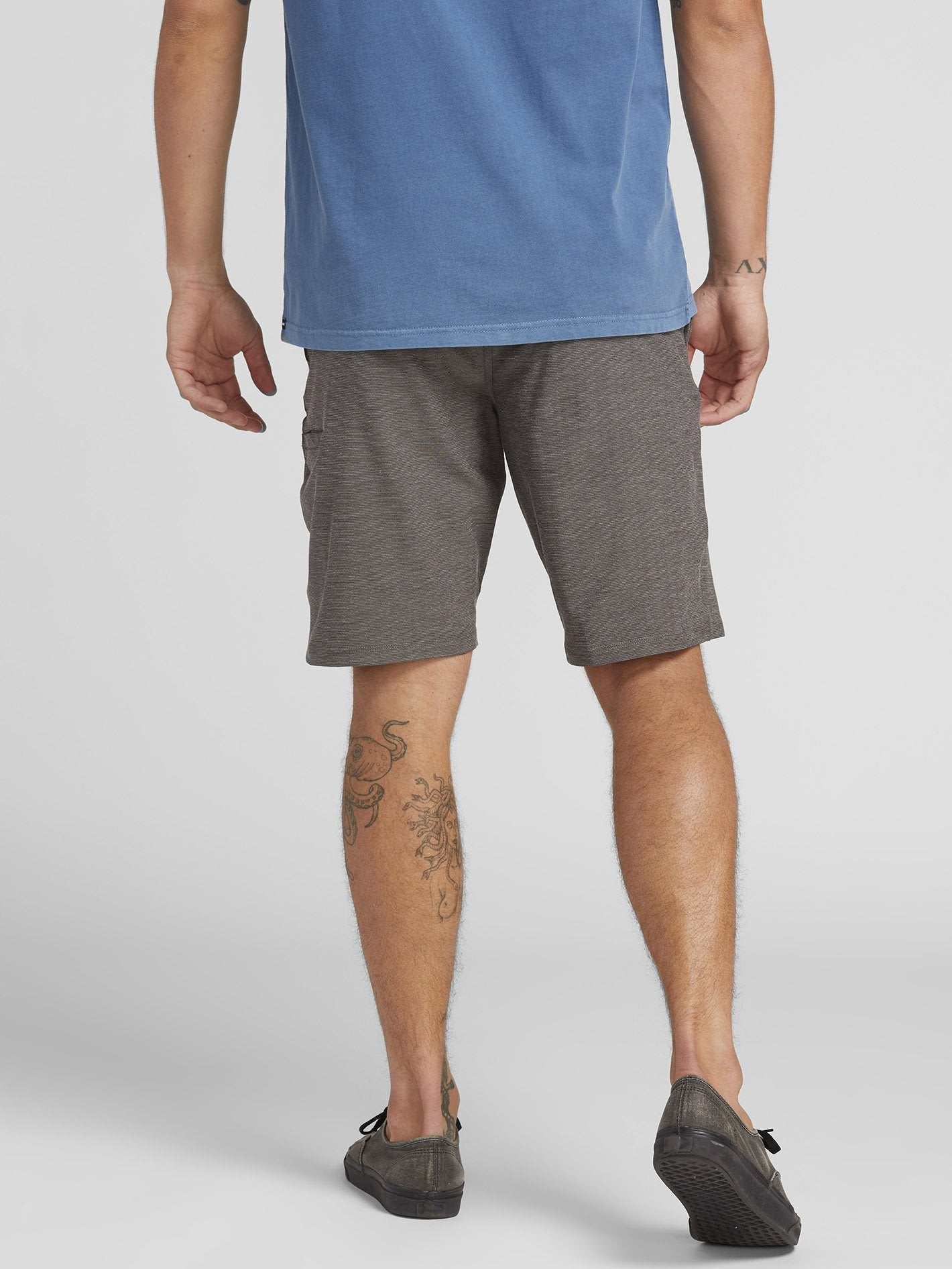 Frickin Surf'N'Turf Slub 20" Hybrid Short - Black