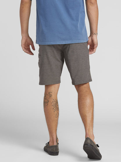 Frickin Surf'N'Turf Slub 20" Hybrid Short - Black