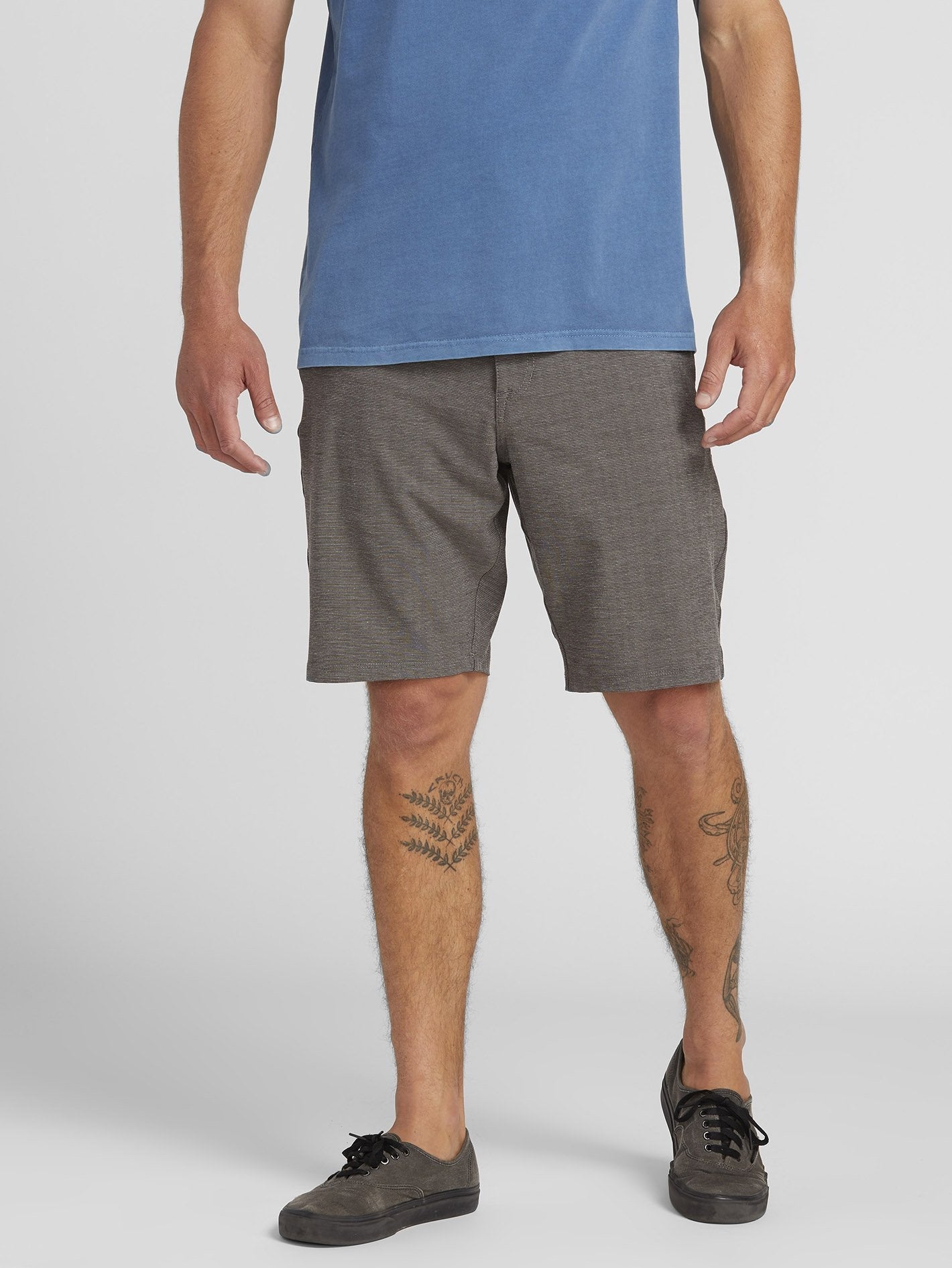 Frickin Surf'N'Turf Slub 20" Hybrid Short - Black