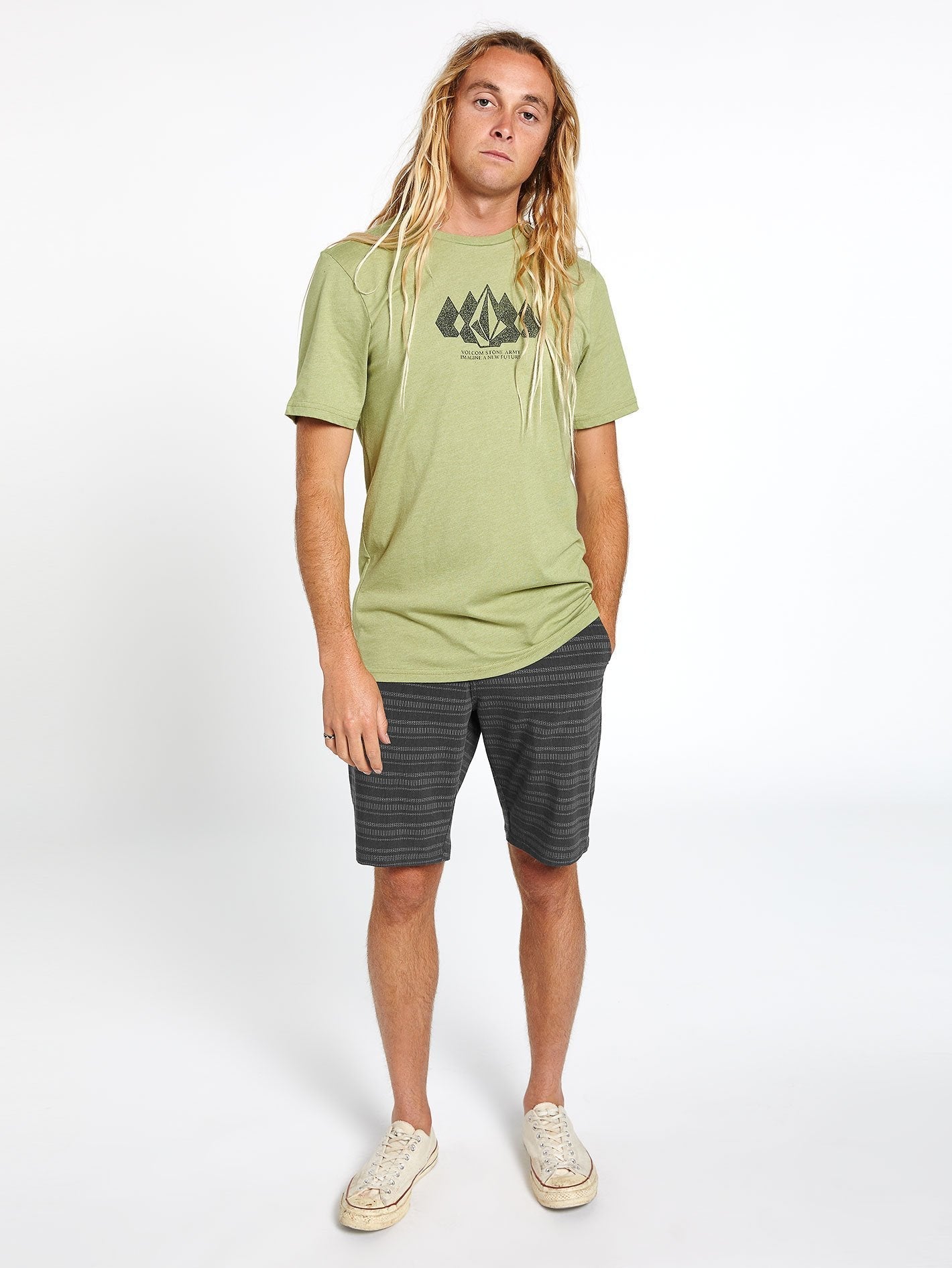 Frickin Snt Mix 20" Boardshort - Black