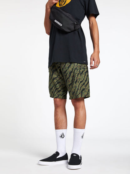 Snt Dry Cargo 21" Boardshort - Army Green Combo