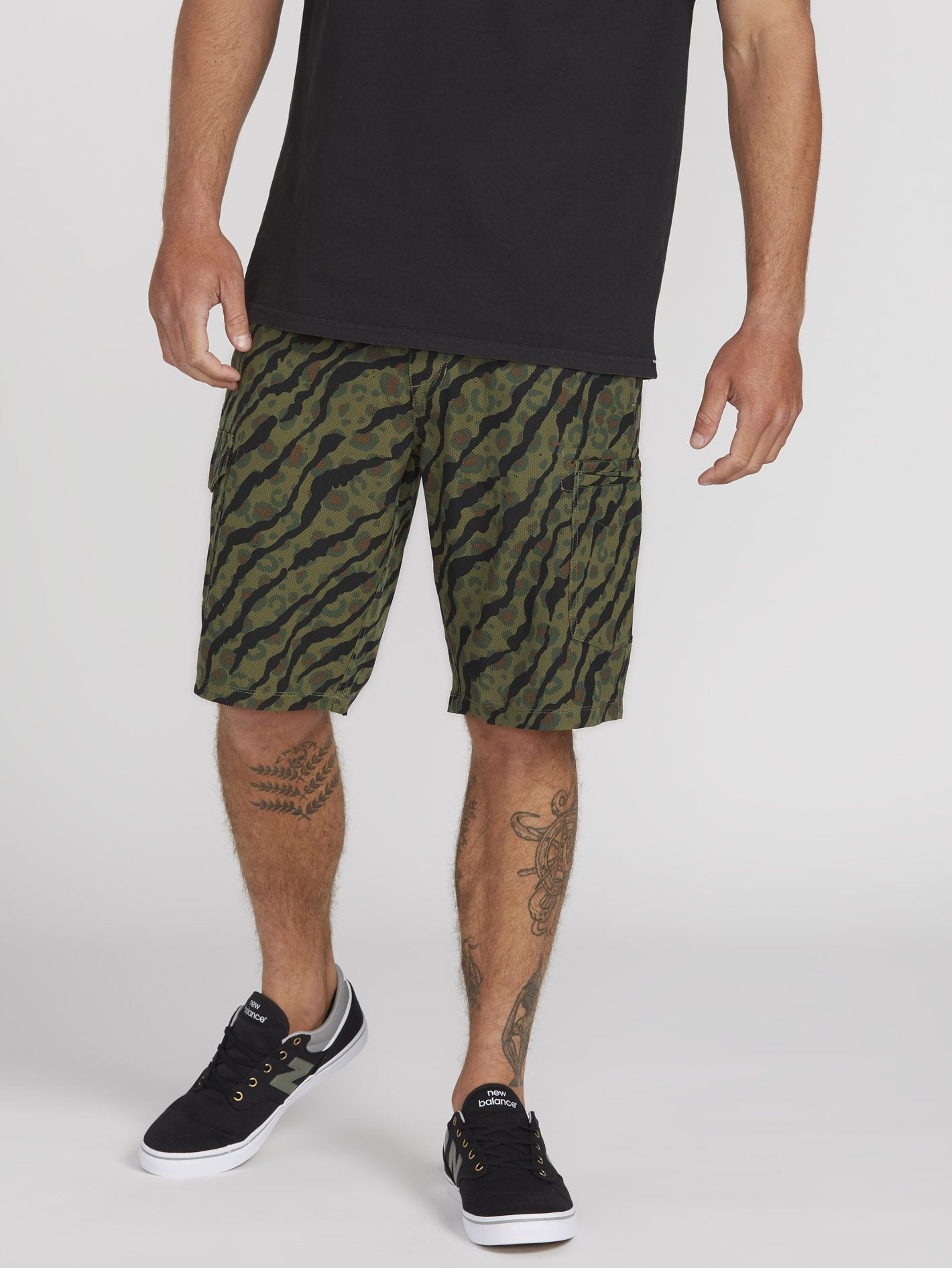 Snt Dry Cargo 21" Boardshort - Army Green Combo