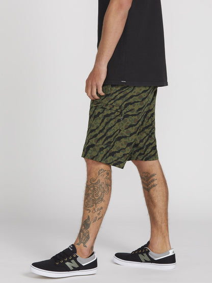 Snt Dry Cargo 21" Boardshort - Army Green Combo