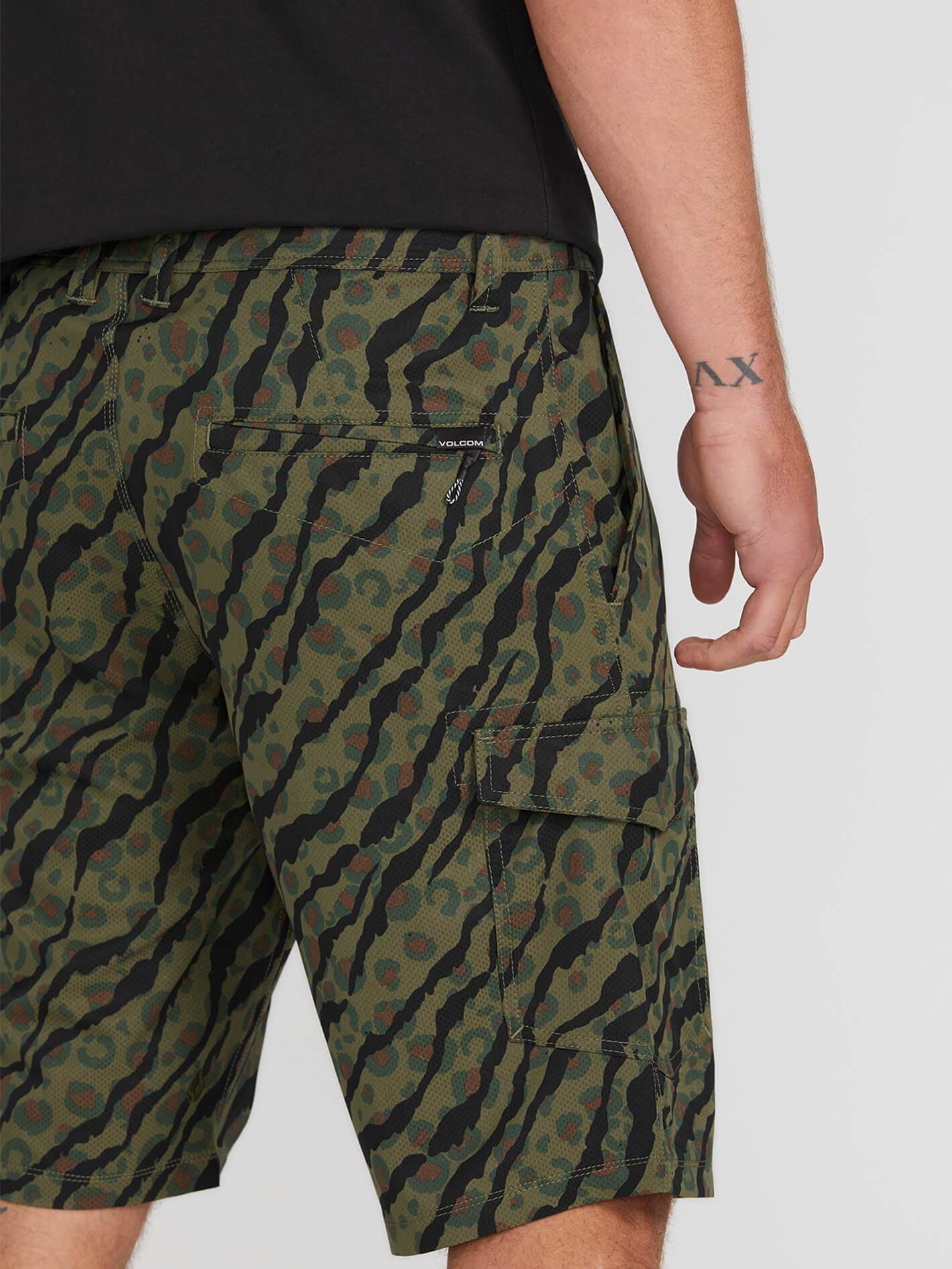Snt Dry Cargo 21" Boardshort - Army Green Combo