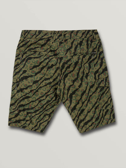 Snt Dry Cargo 21" Boardshort - Army Green Combo