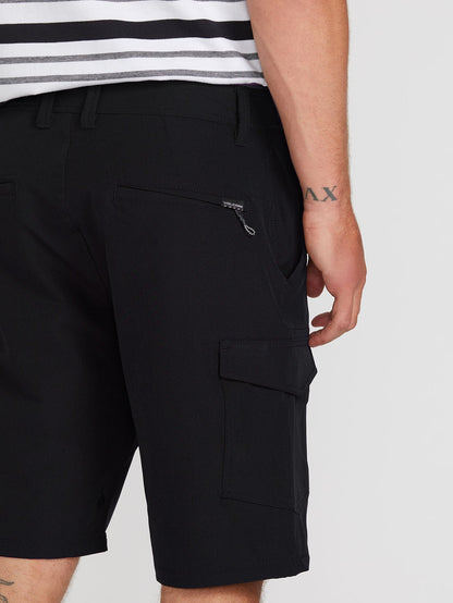 Surf'N'Turf Dry Cargo 21" Hybrid Short - Black