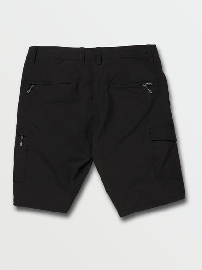 Surf'N'Turf Dry Cargo 21" Hybrid Short - Black