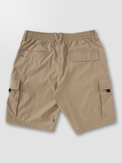 Skate Vitals Cargo Hybrid 21" Short - KHAKI