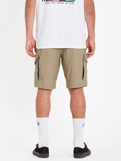 Skate Vitals Cargo Hybrid 21" Short - KHAKI