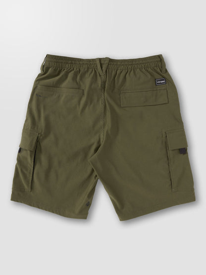 Skate Vitals Cargo Hybrid 21" Short - MILITARY