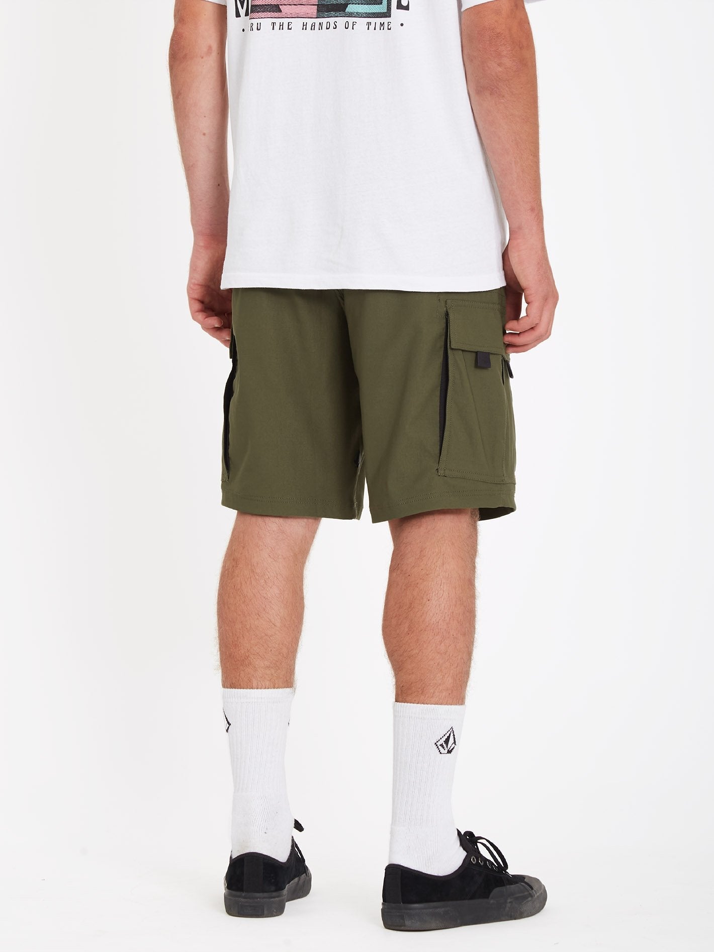 Skate Vitals Cargo Hybrid 21" Short - MILITARY
