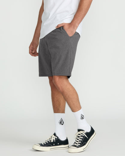 Frickin Cross Shred Static 20" Hybrid Short - CHARCOAL HEATHER