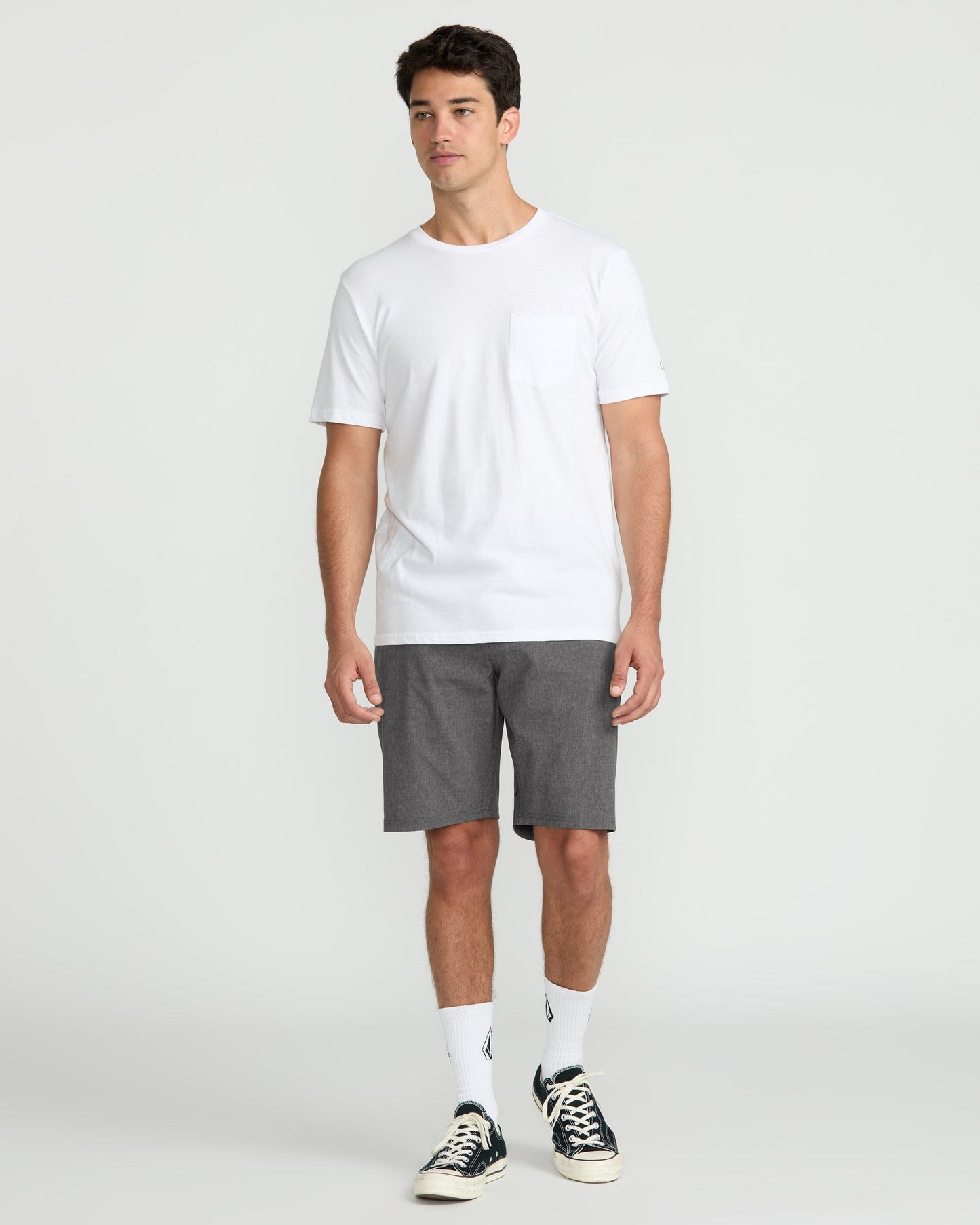 Frickin Cross Shred Static 20" Hybrid Short - CHARCOAL HEATHER