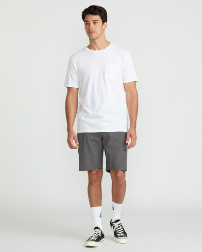 Frickin Cross Shred Static 20" Hybrid Short - CHARCOAL HEATHER
