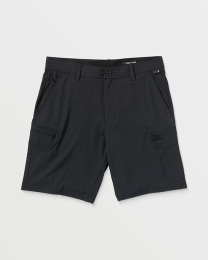 Cashed In Cargo 20" Hybrid Short - BLACK