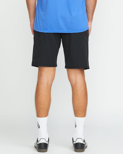 Cashed In Cargo 20" Hybrid Short - BLACK