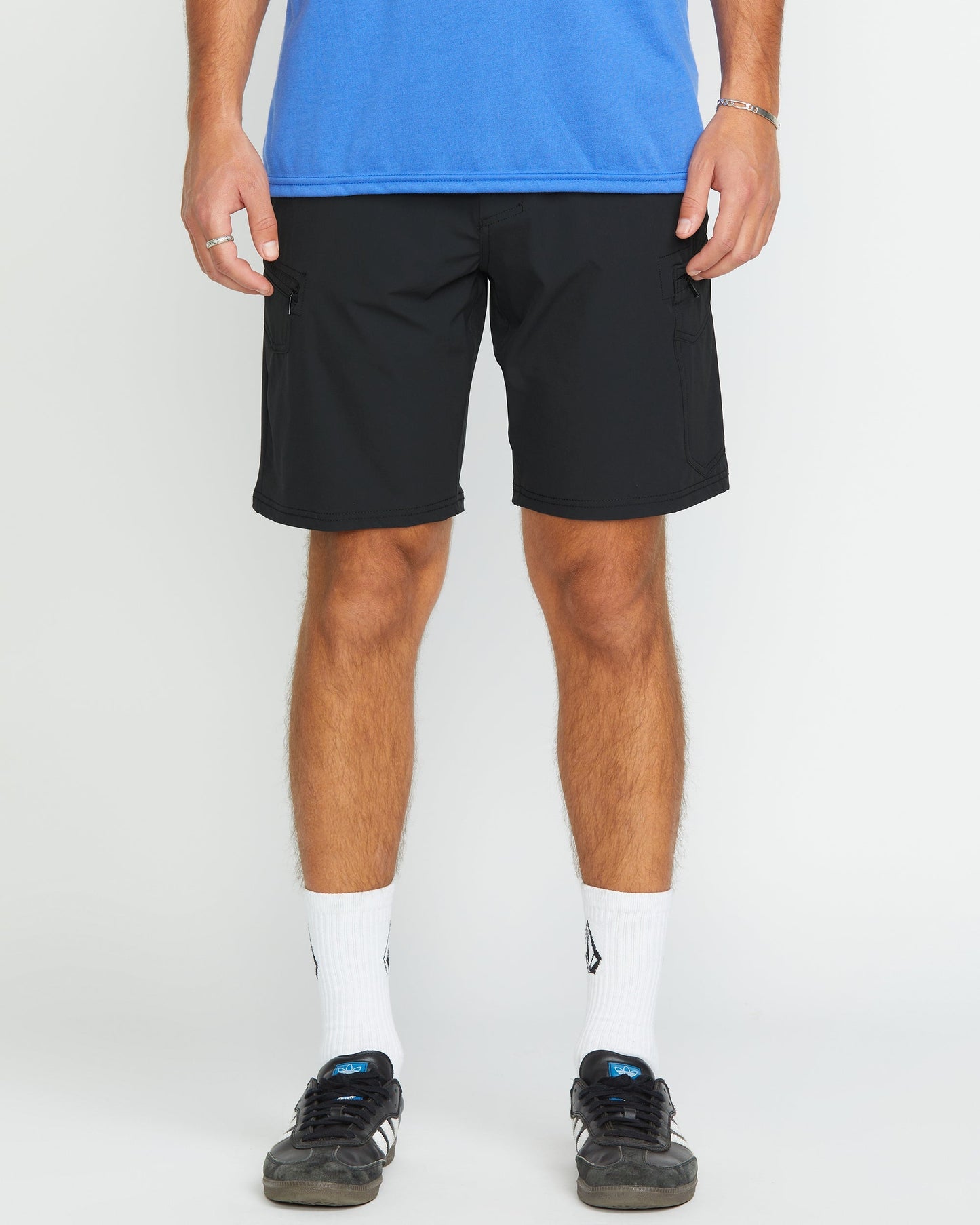 Cashed In Cargo 20" Hybrid Short - BLACK
