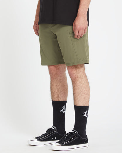 Cashed In Cargo 20" Hybrid Short - WINTERMOSS