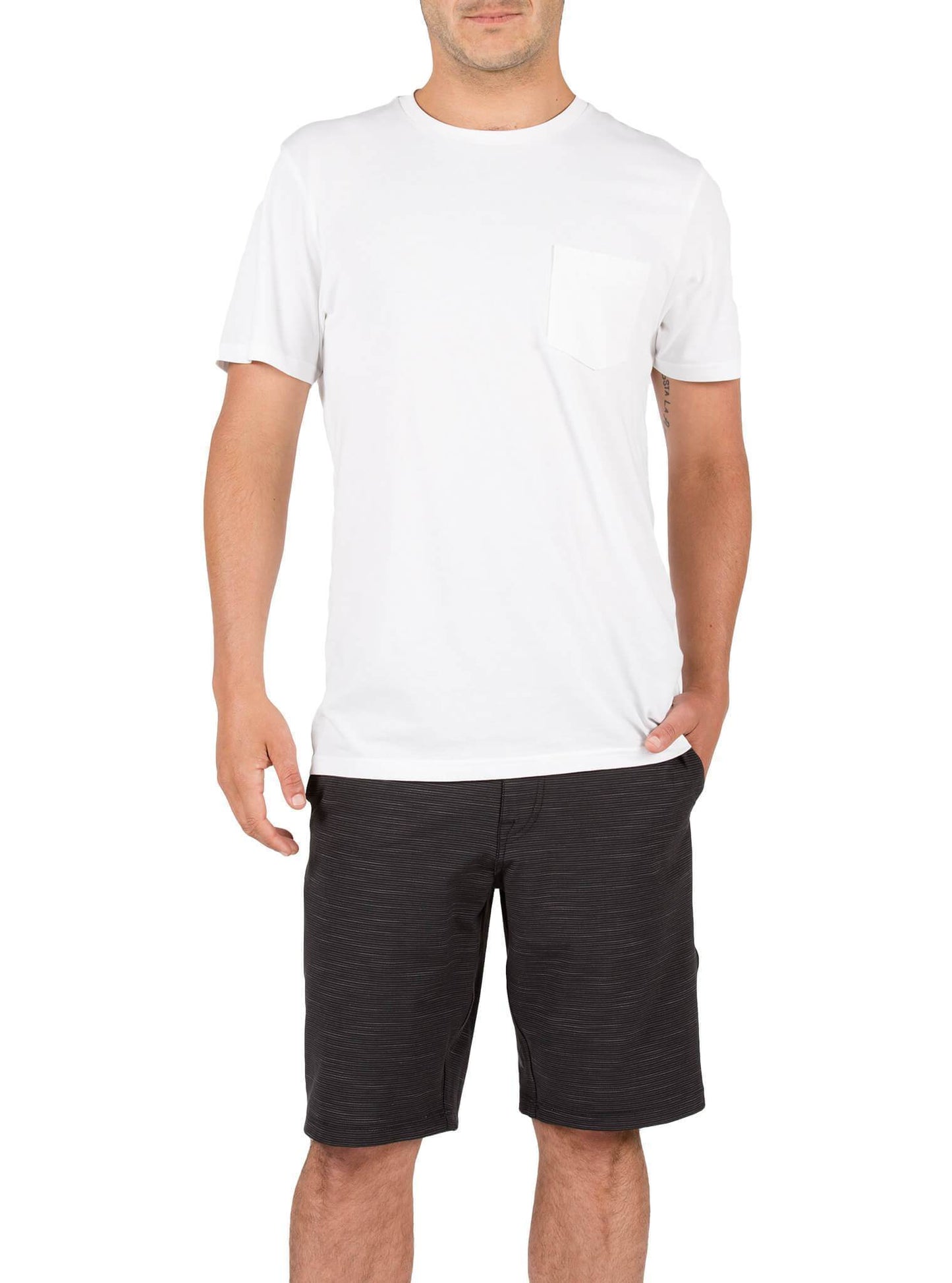 Surf N' Turf Frickin Slub Hybrid Shorts - Black