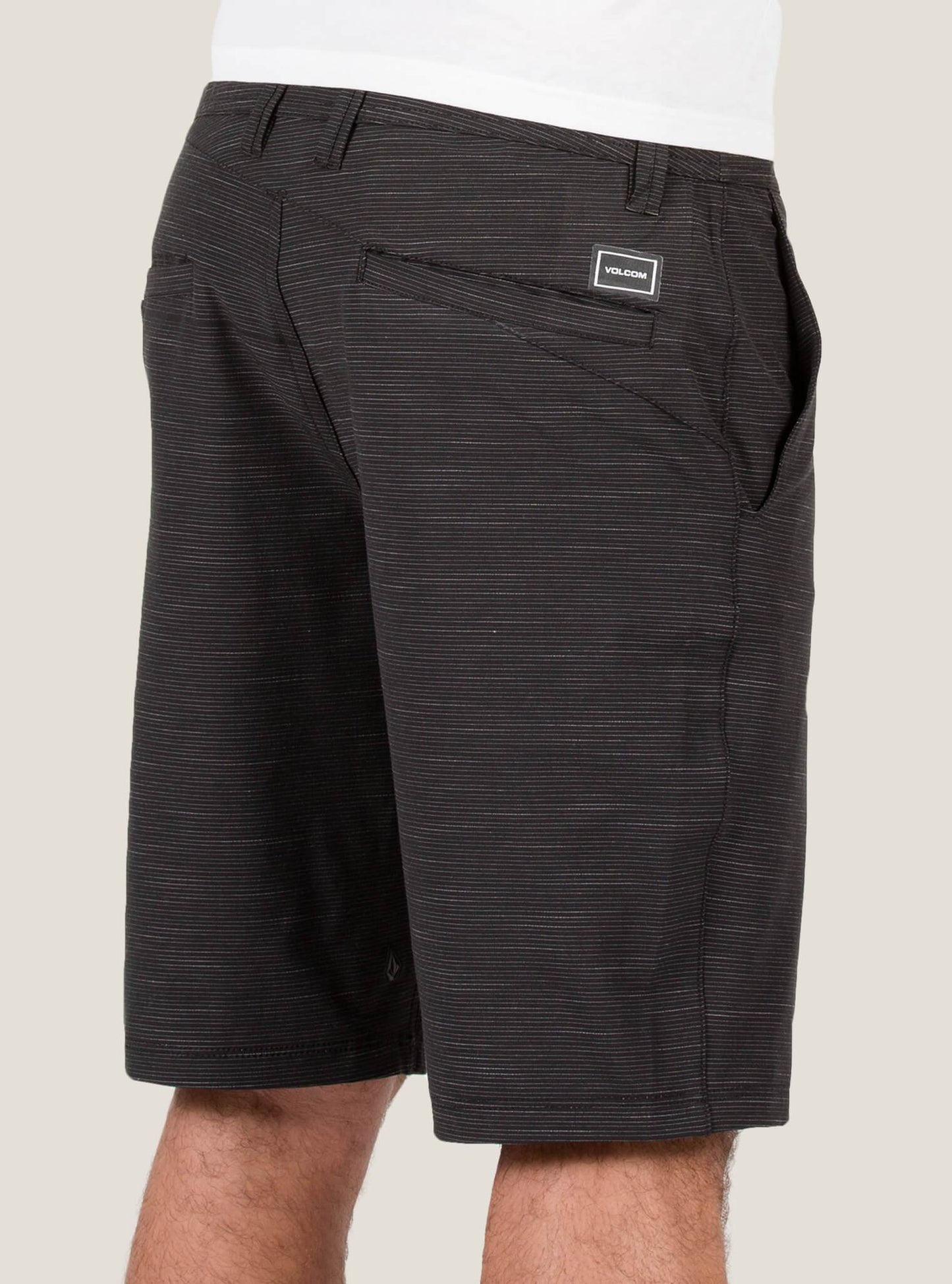 Surf N' Turf Frickin Slub Hybrid Shorts - Black