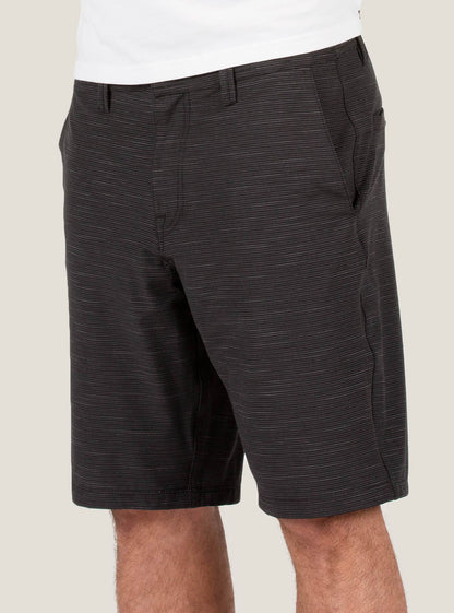 Surf N' Turf Frickin Slub Hybrid Shorts - Black