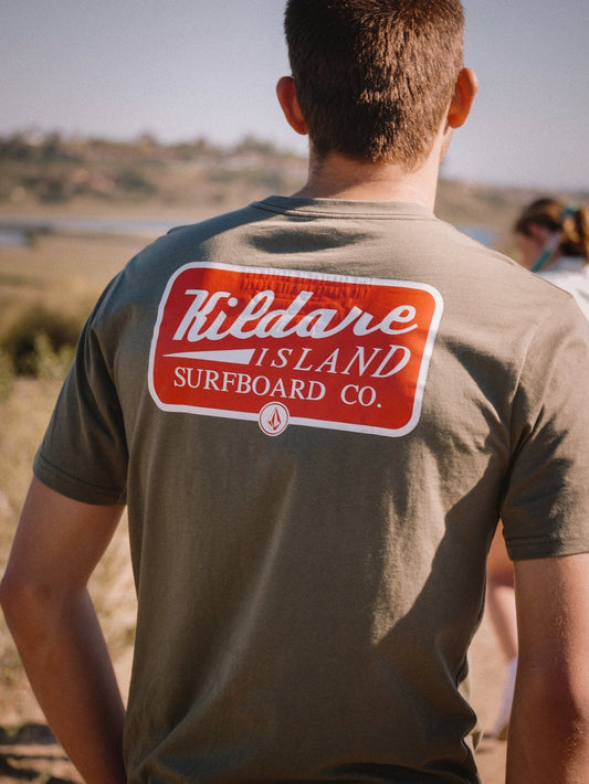 OBX Kildare T-shirt - ARMY GREEN COMBO