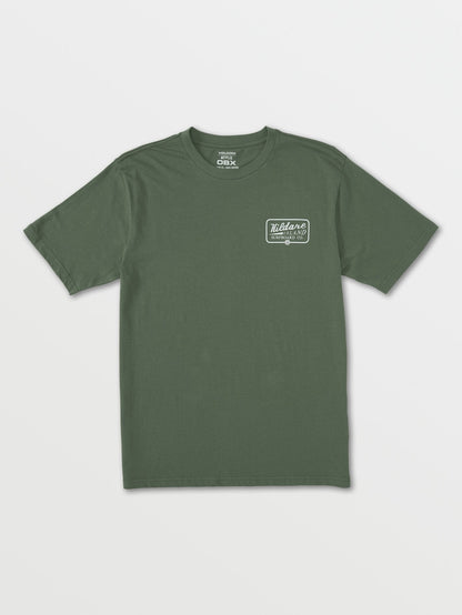 OBX Kildare T-shirt - ARMY GREEN COMBO