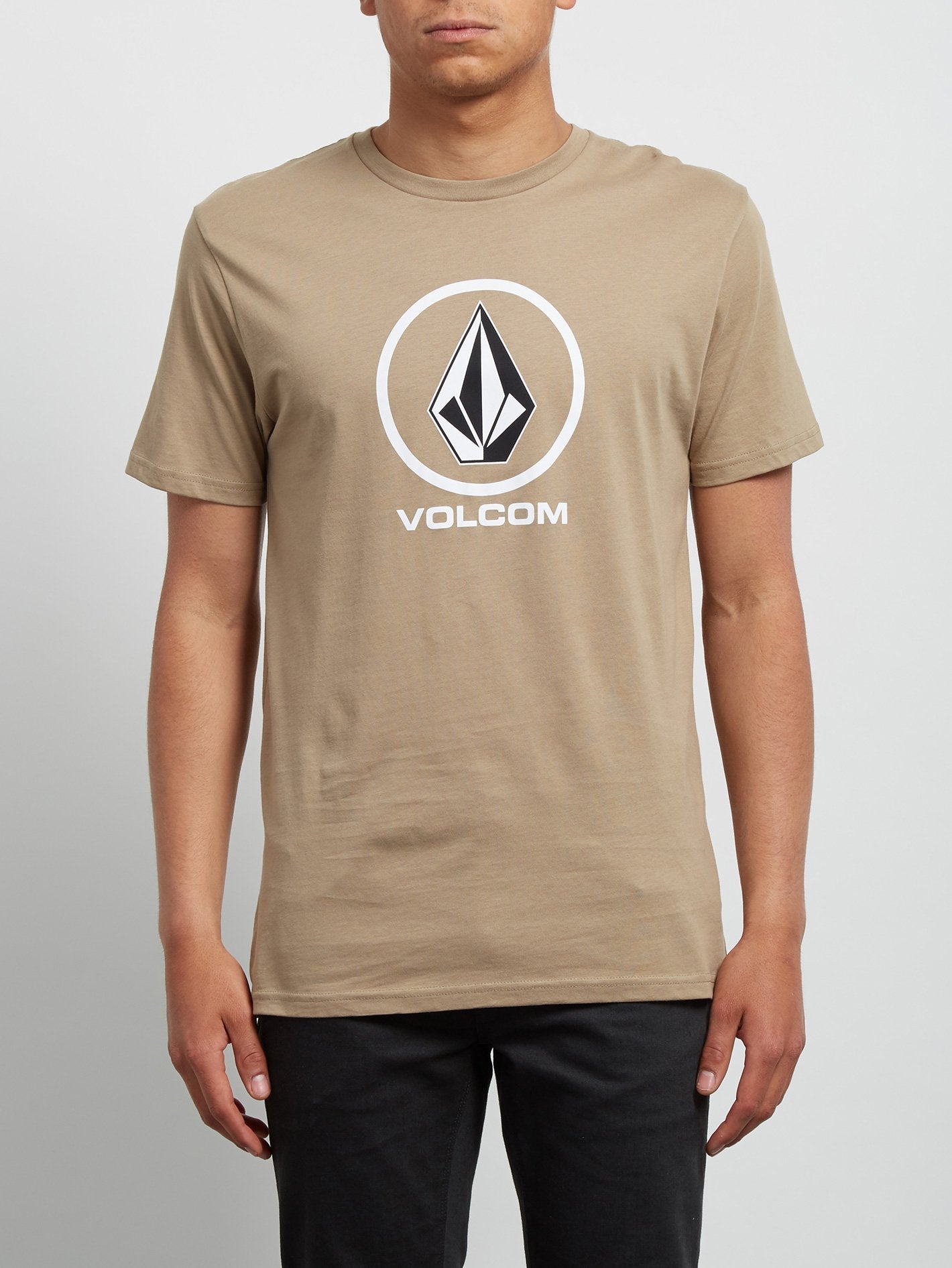 Crisp Tee - Sand Brown
