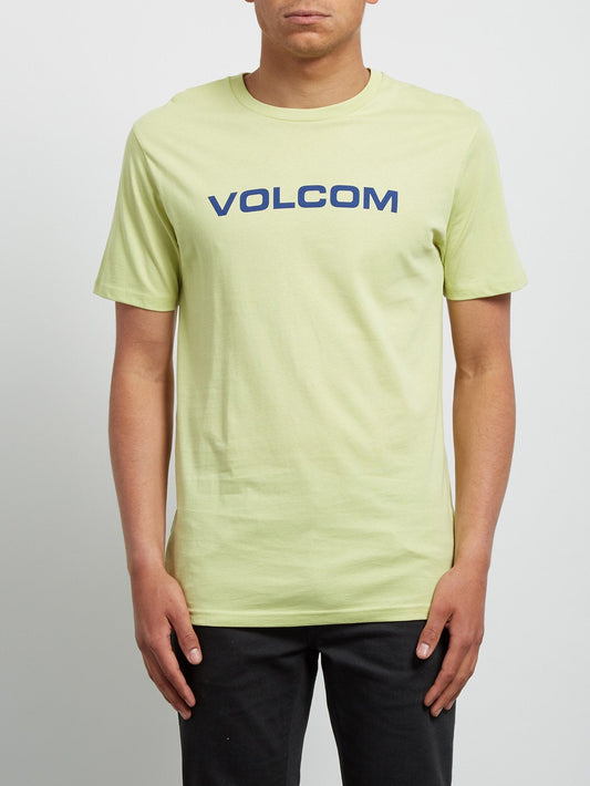 Crisp Euro Tee - Shadow Lime