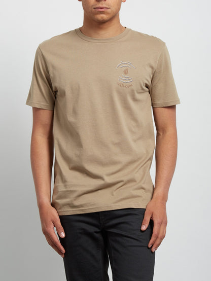Comes Around Tee - Sand Brown