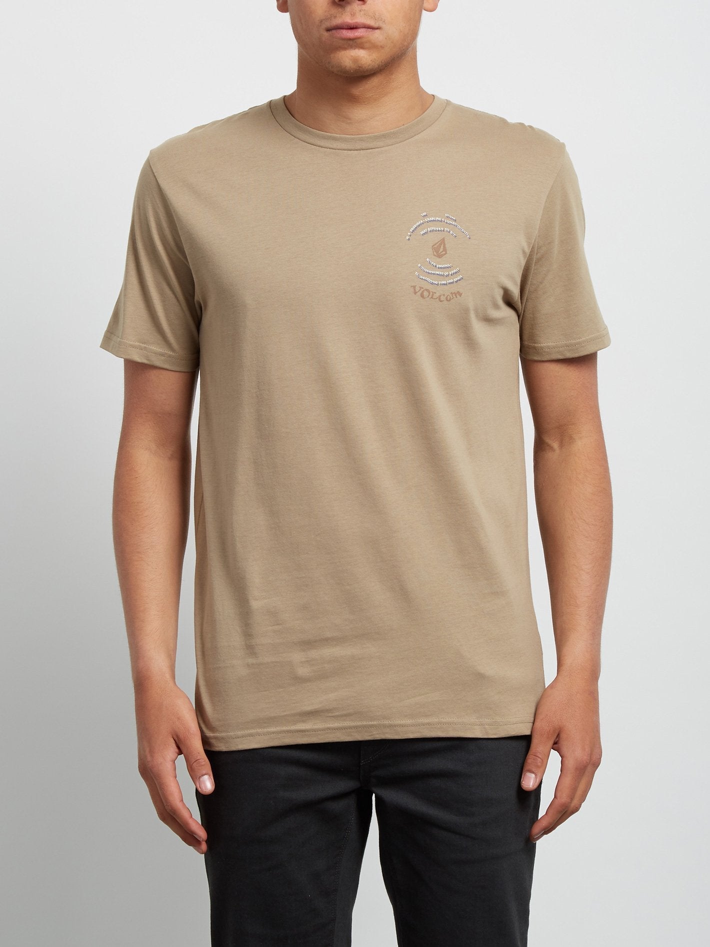 Comes Around Tee - Sand Brown