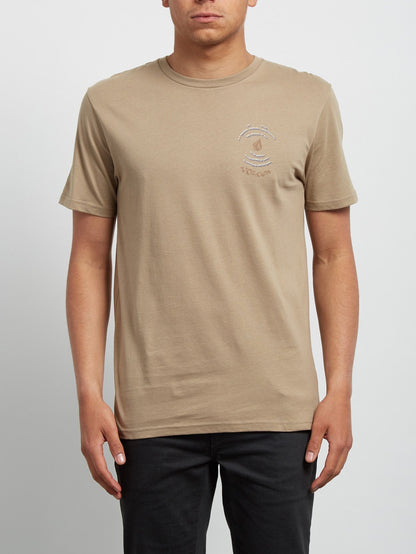 Comes Around Tee - Sand Brown