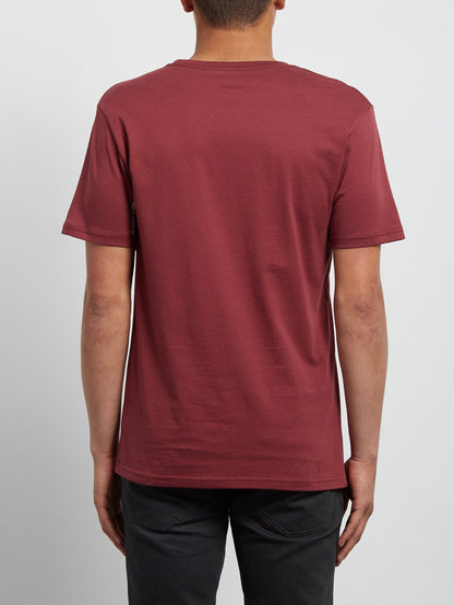 Rip Stone Tee - Crimson