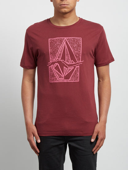 Rip Stone Tee - Crimson