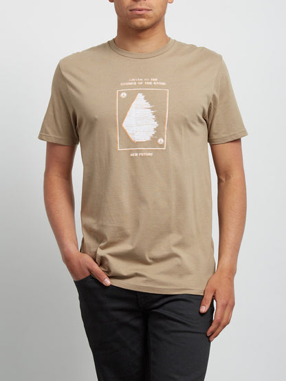 Sound Tee - Sand Brown
