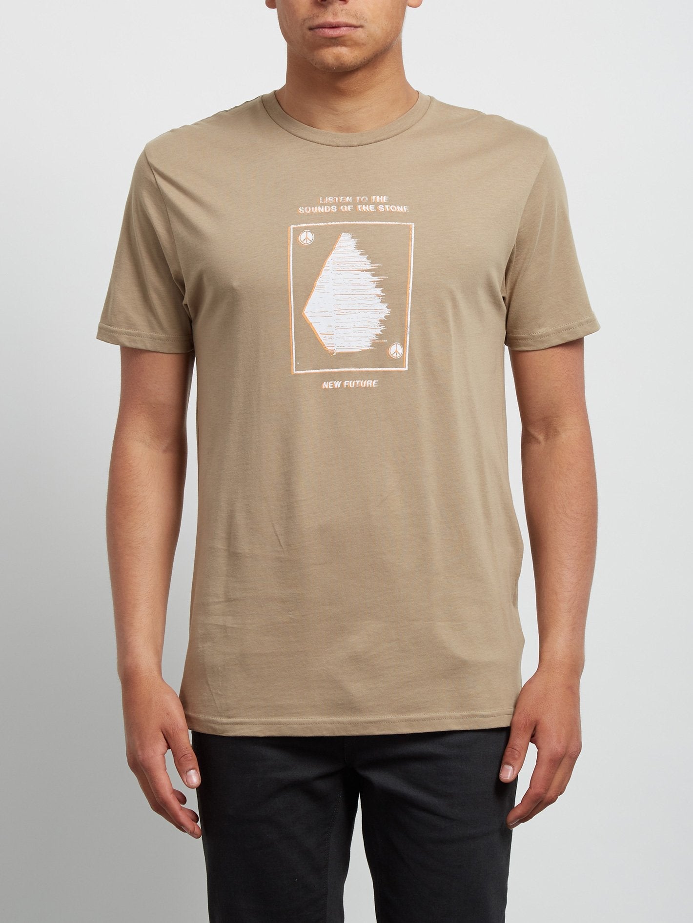 Sound Tee - Sand Brown