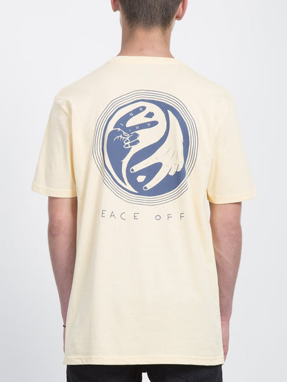 Peace Off T-shirt  - Light Peach
